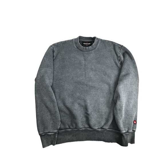 American Giant Unisex American Vintage Crew Sweatshirt Medium Blue Mineral Wash